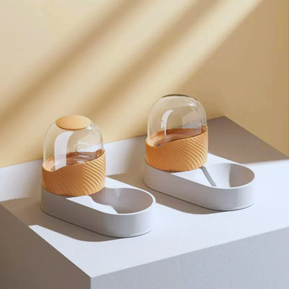 Feeding Station Glass Dome Non Slip Base