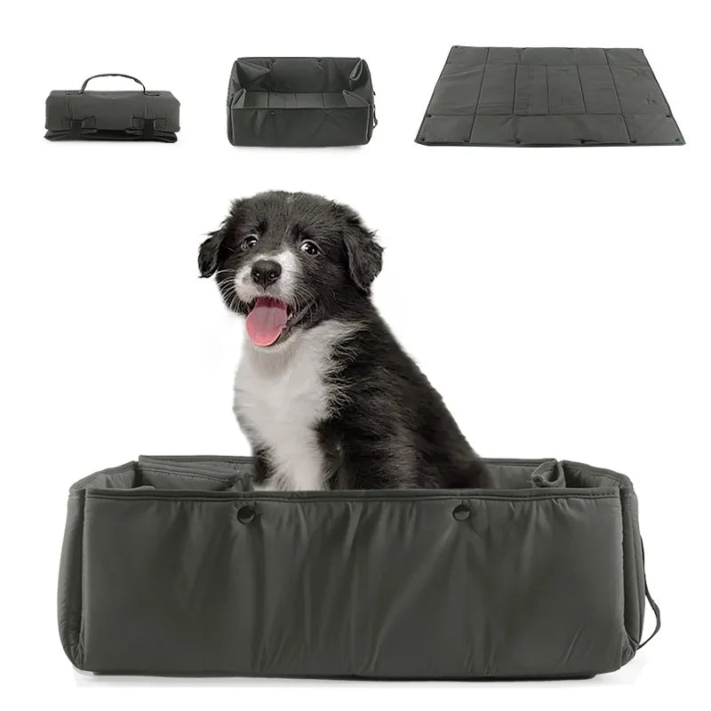 Portable Pet Bed Carrier Foldable Outdoor Use