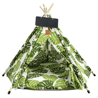 Small Pet Teepee House Soft Washable Pad