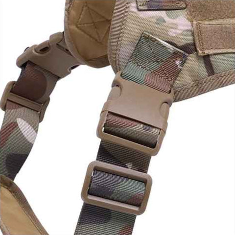 Tough Dog Training Vest Set with Leash and Pouch