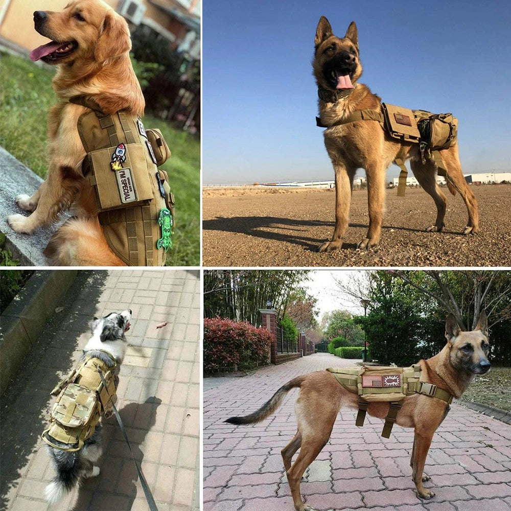 Durable Dog Training Vest With Pockets