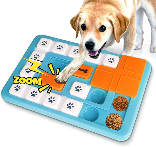Interactive Dog Puzzle Feeder Treat Dispenser - Pupporia