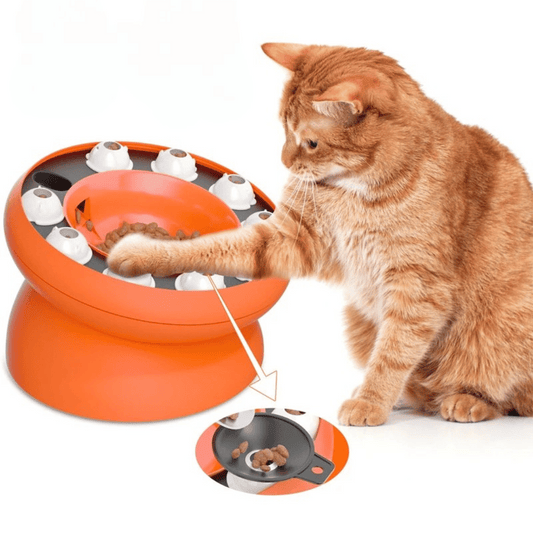 Cat Food Puzzle Toy For Healthy Weight Management - Pupporia