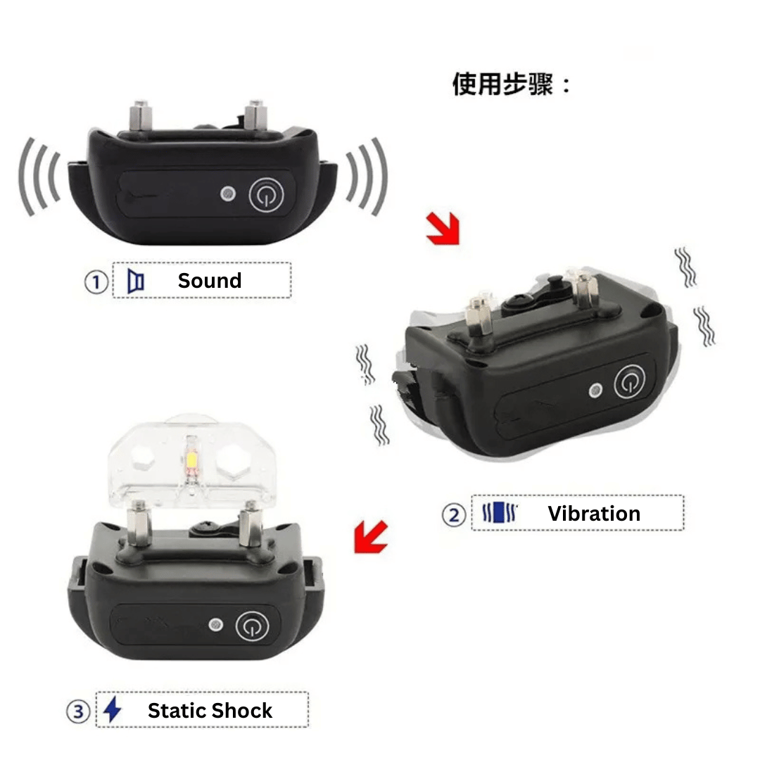 Rechargeable Long Range Dog Training Collar