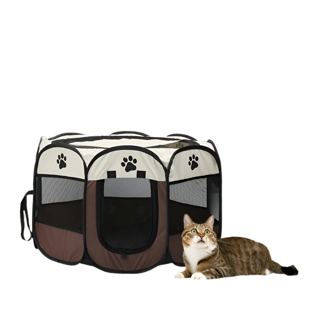 Portable Foldable Pet Playpen Tent