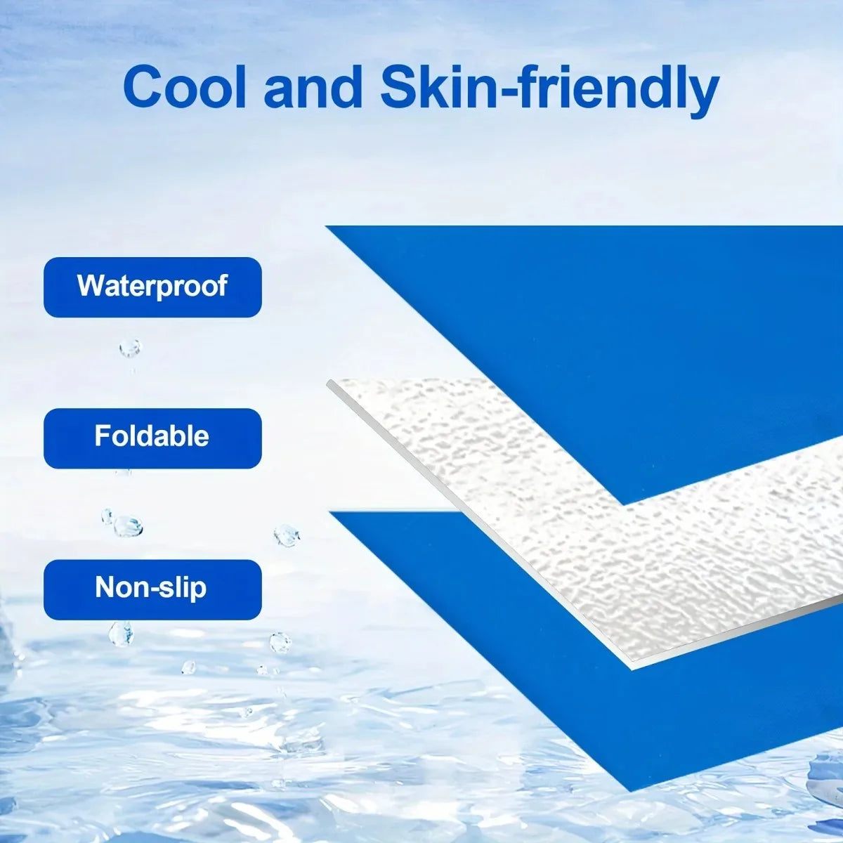 Portable Pet Cooling Mat Waterproof Compact Foldable