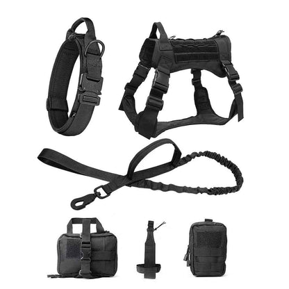 Tough Dog Training Vest Set with Leash and Pouch