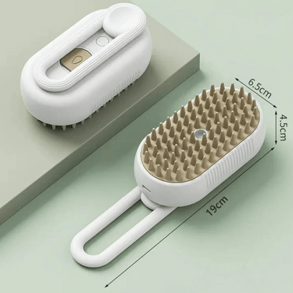 Pet Grooming Brush With Detangling Spray For Massage