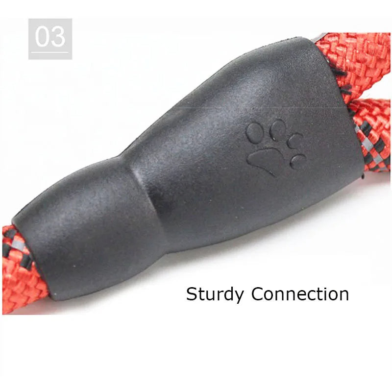 Durable Pet Leash Padded Grip Hi-Vis Rope