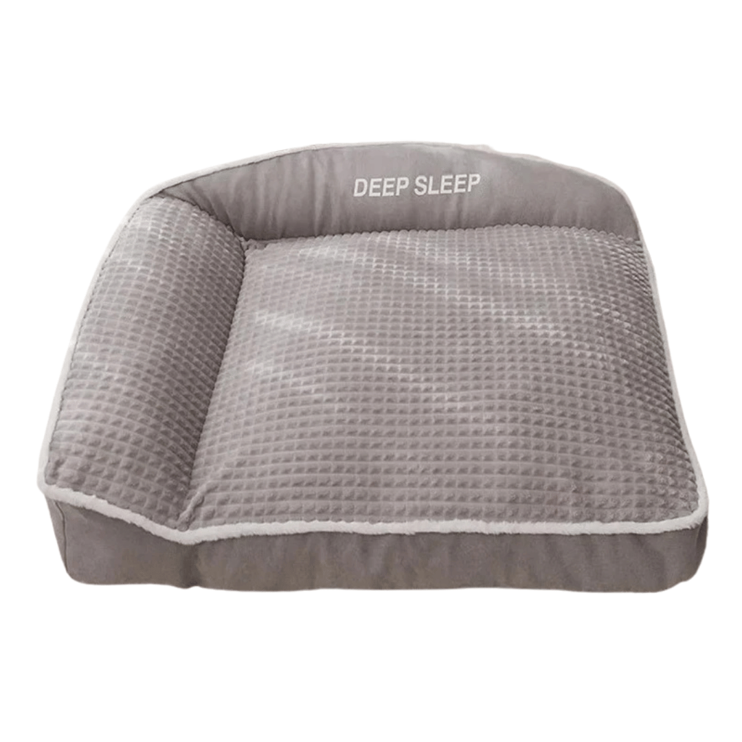 Pet Plush Dog Bed Removable Washable Cover