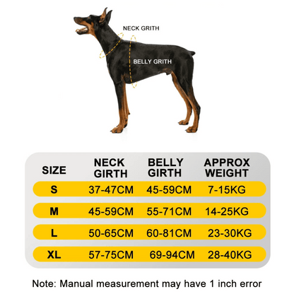 Durable Dog Training Vest Heavy Duty Harness