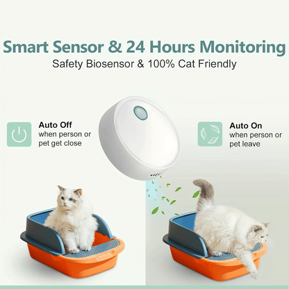 Pet Litter Box Odor Remover With USB Charger