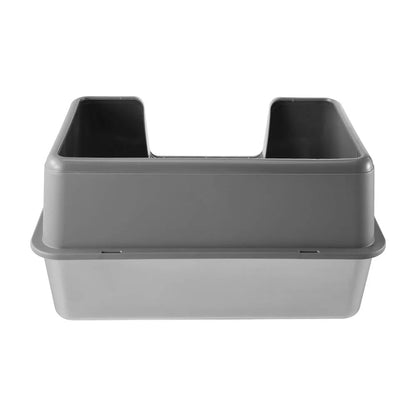Large Covered Cat Litter Box Metal Pan Included