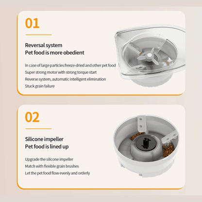 Wi-Fi Automatic Pet Feeder With Mobile App