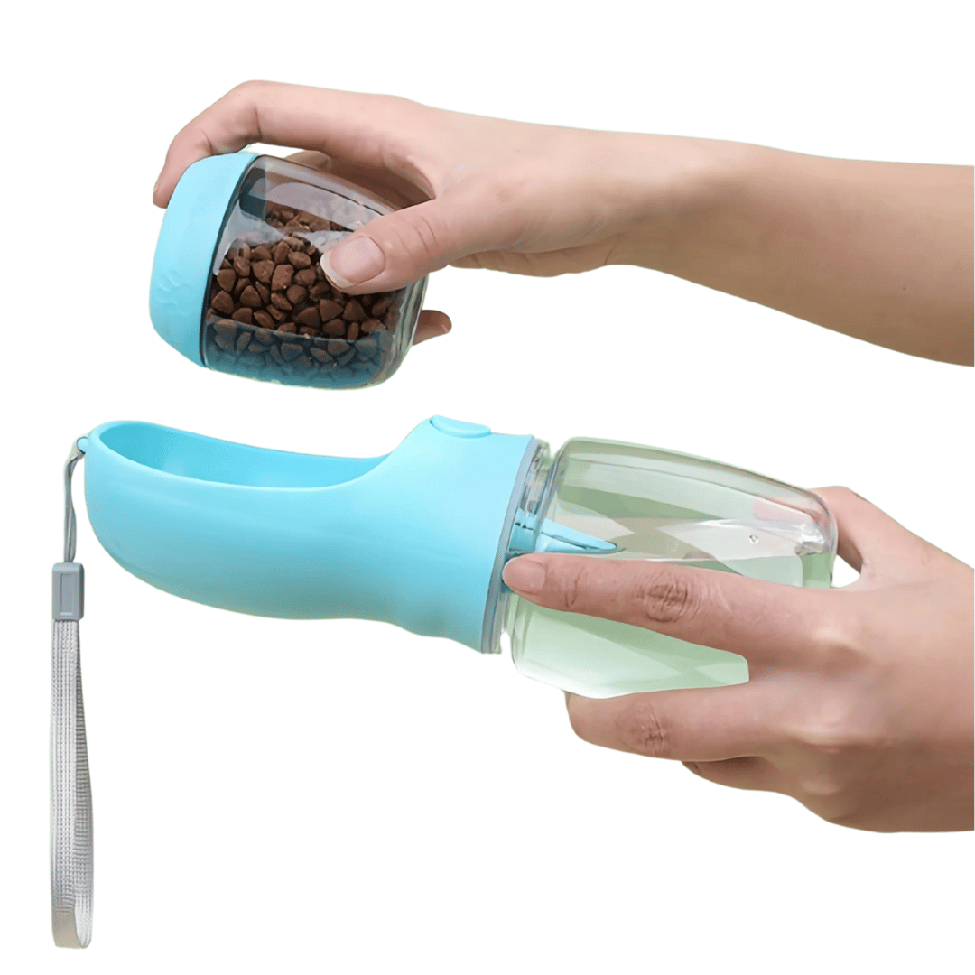 Portable Dog Water Bottle Food Container - Pupporia