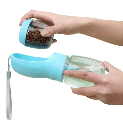 Portable Dog Water Bottle Food Container - Pupporia