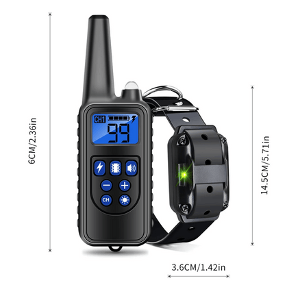 Long Range Dog Training Collar Remote Alerts