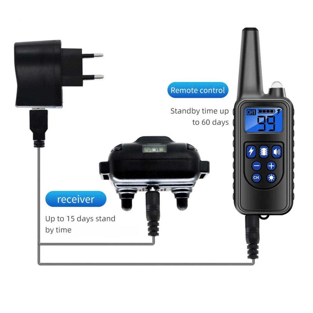Long Range Dog Training Collar Remote Alerts