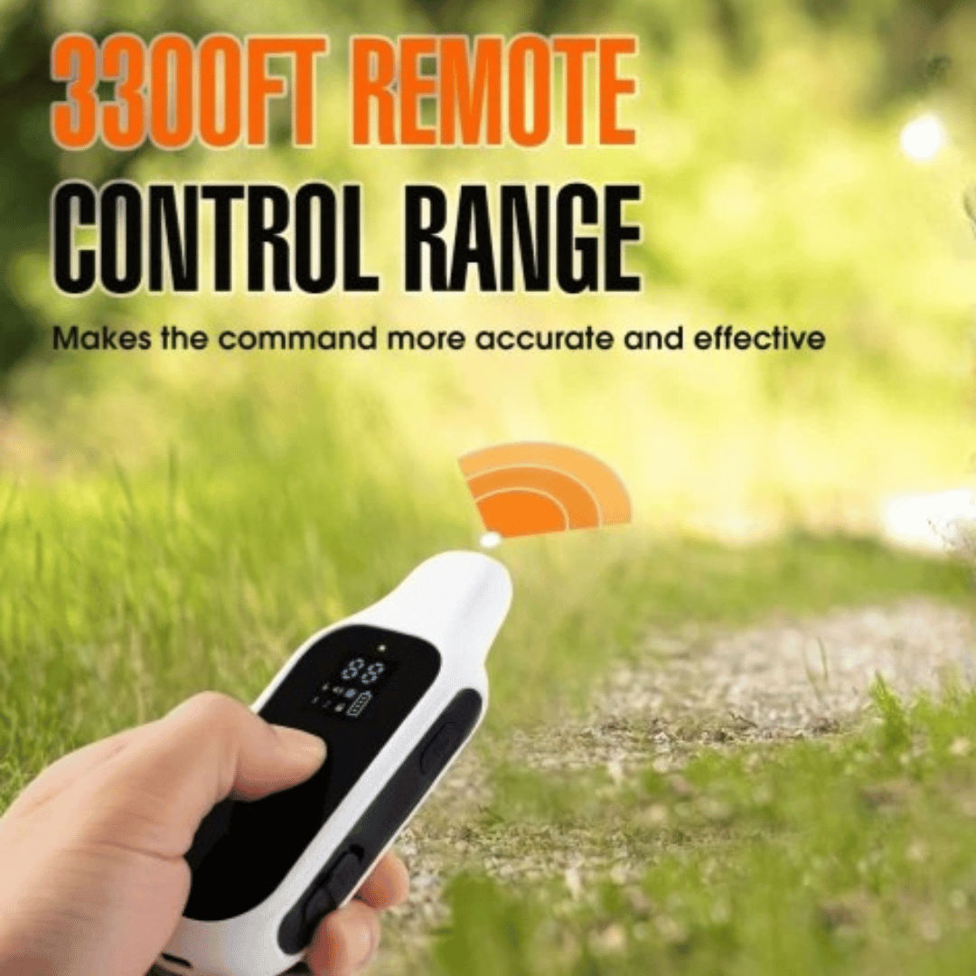 Rechargeable Dog Training Collar LCD Controller