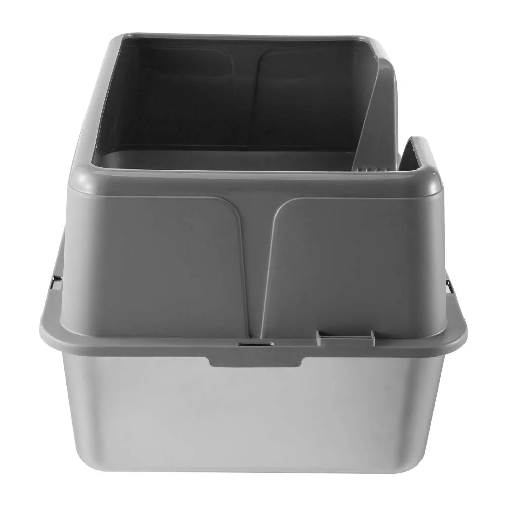 Large Covered Cat Litter Box Metal Pan Included