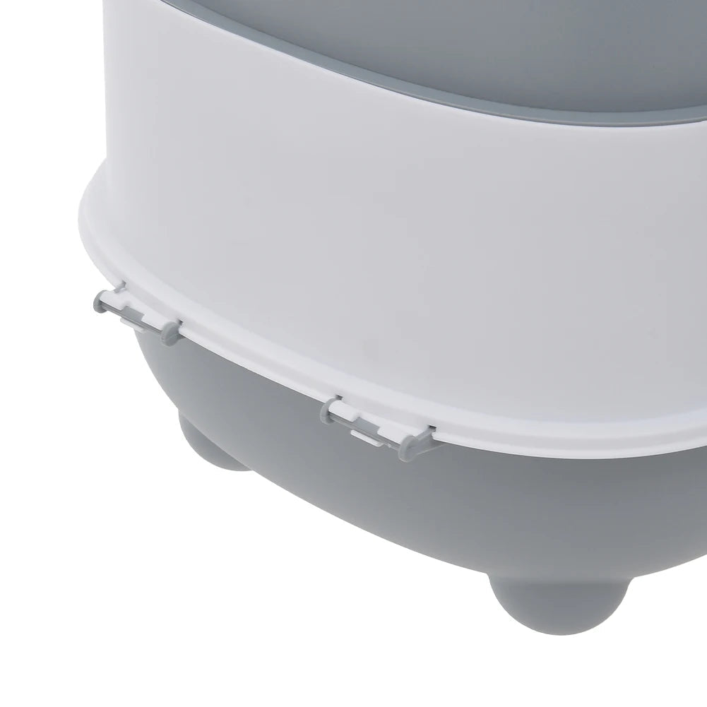 Large Cat Litter Box Covered UV Sanitizer Anti Slip Base