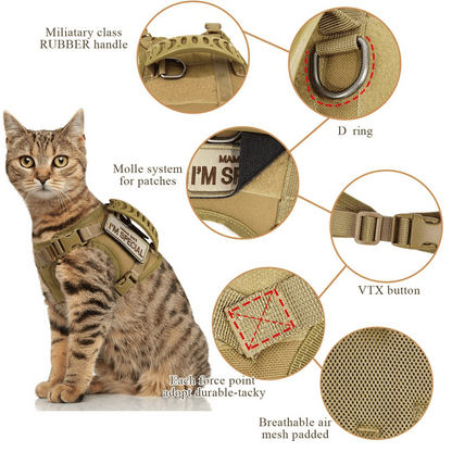 Durable Cat Vest And Leash Set