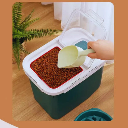 Food Storage Container With Lid And Portion Control
