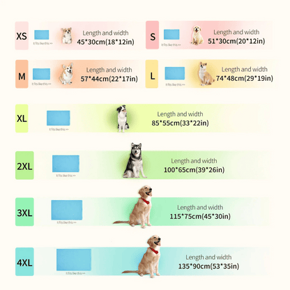 Pet Calming Bed Mat for Dogs and Cats