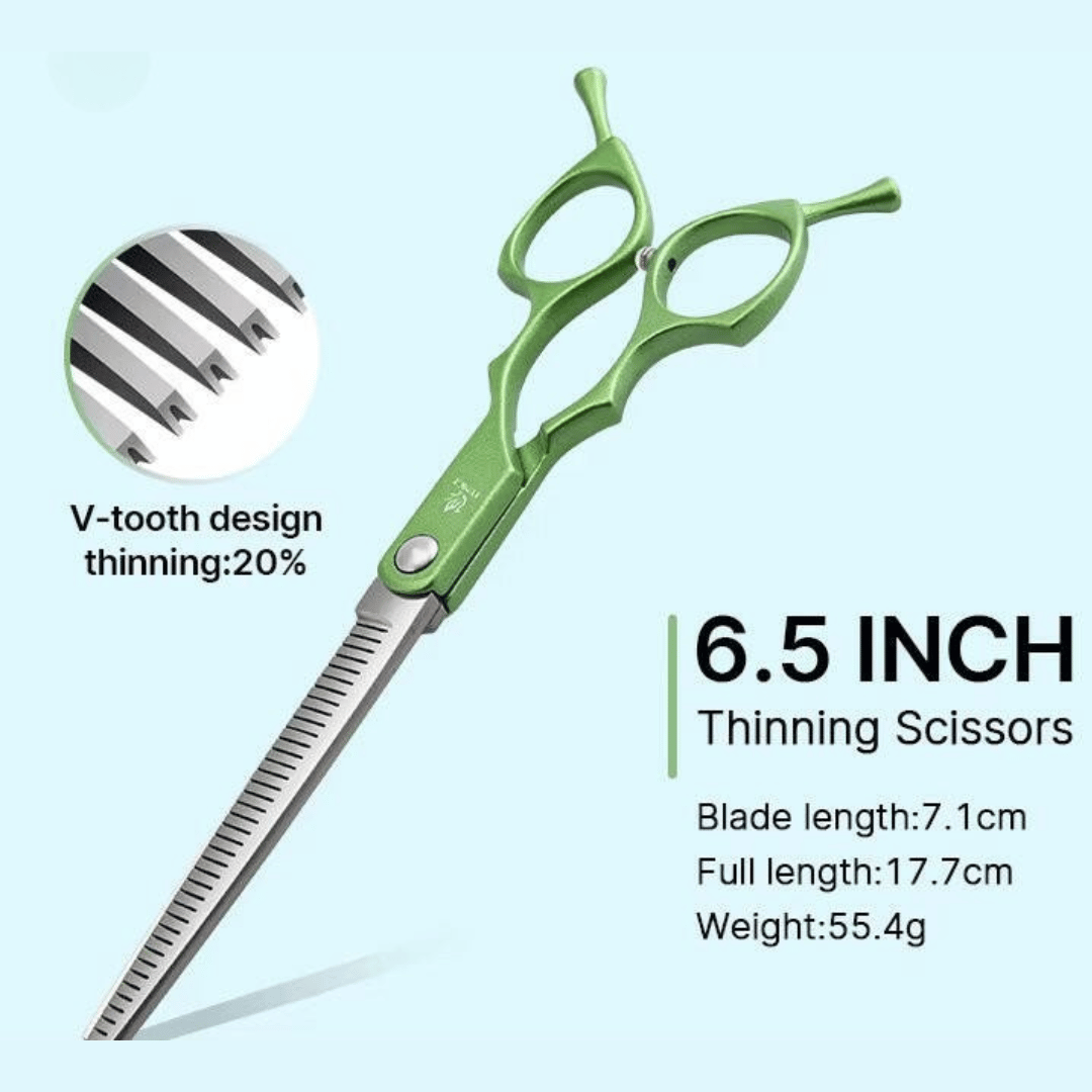 Pet Grooming Scissors Set Comfort Grip