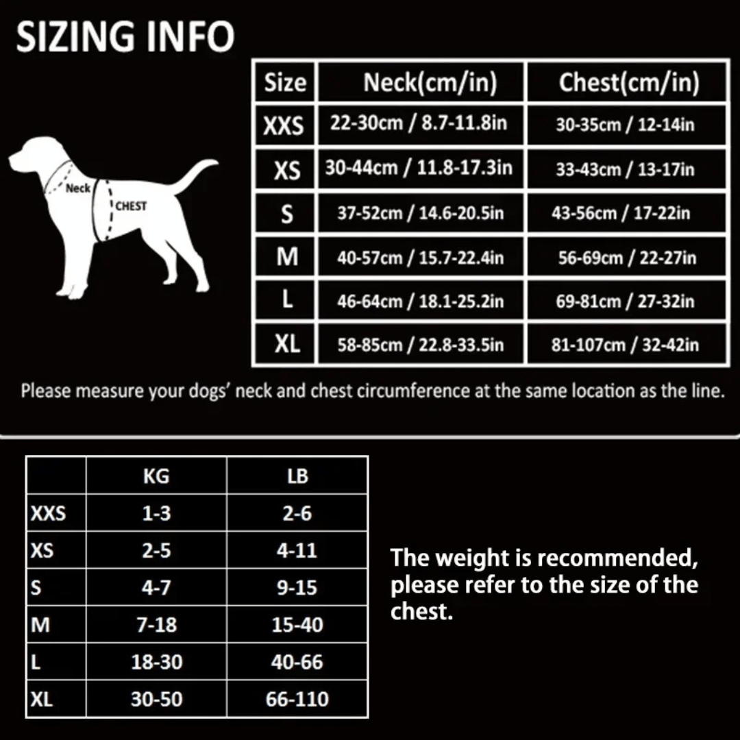 Water Resistant Dog Harness Vest
