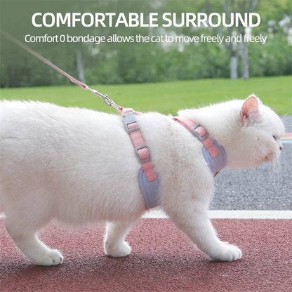 Purrfect Cat Harness And Leash Set