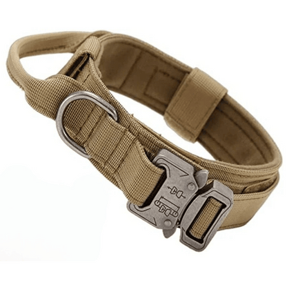 Tactical Dog Collar Durable Nylon Large Breed