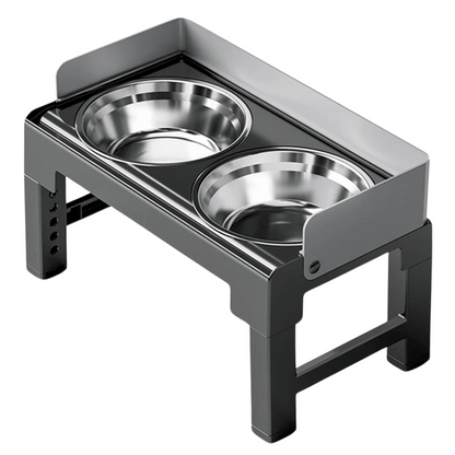 Stainless Steel Elevated Pet Feeder Slow Feed Bowl