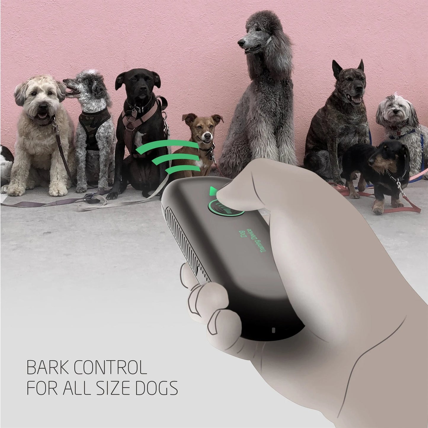 Portable Dog Bark Trainer 10m Range
