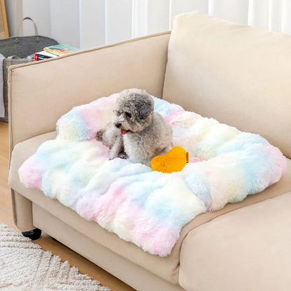 Pet Sofa Cover with Pillow for Small Dogs Cats