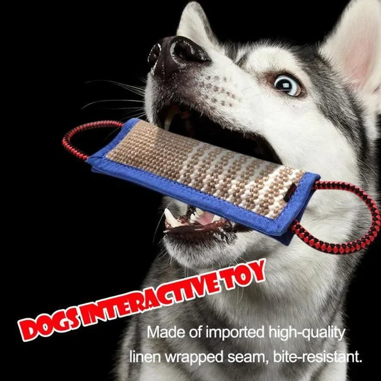 Durable Jute Dog Bite Pillow