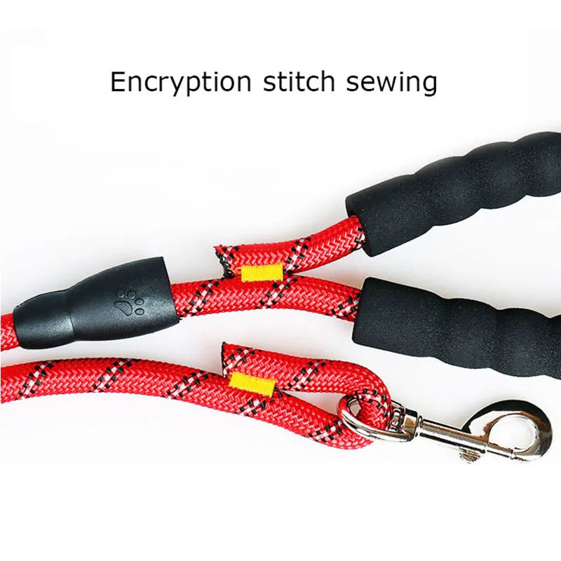 Durable Pet Leash Padded Grip Hi-Vis Rope