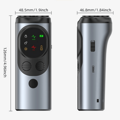 Portable Dog Trainer Ultrasonic Bark Control Flashlight