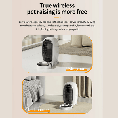 Wi-Fi Automatic Pet Feeder With Mobile App