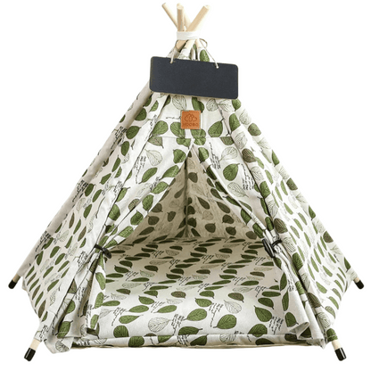 Small Pet Teepee House Soft Washable Pad