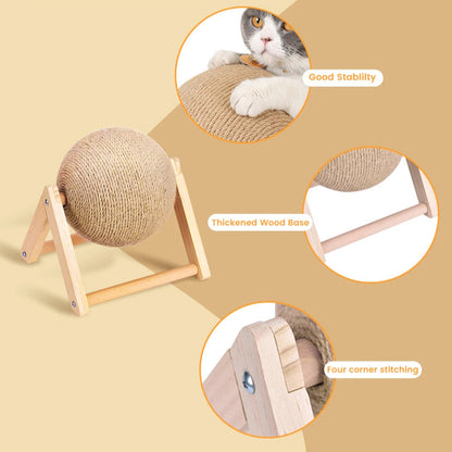Cat Scratcher Tower Ball Portable