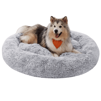 Comfy Fleece Dog Bed Large For Big Dogs - Pupporia