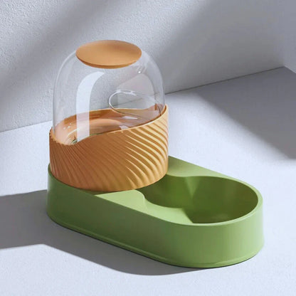Feeding Station Glass Dome Non Slip Base