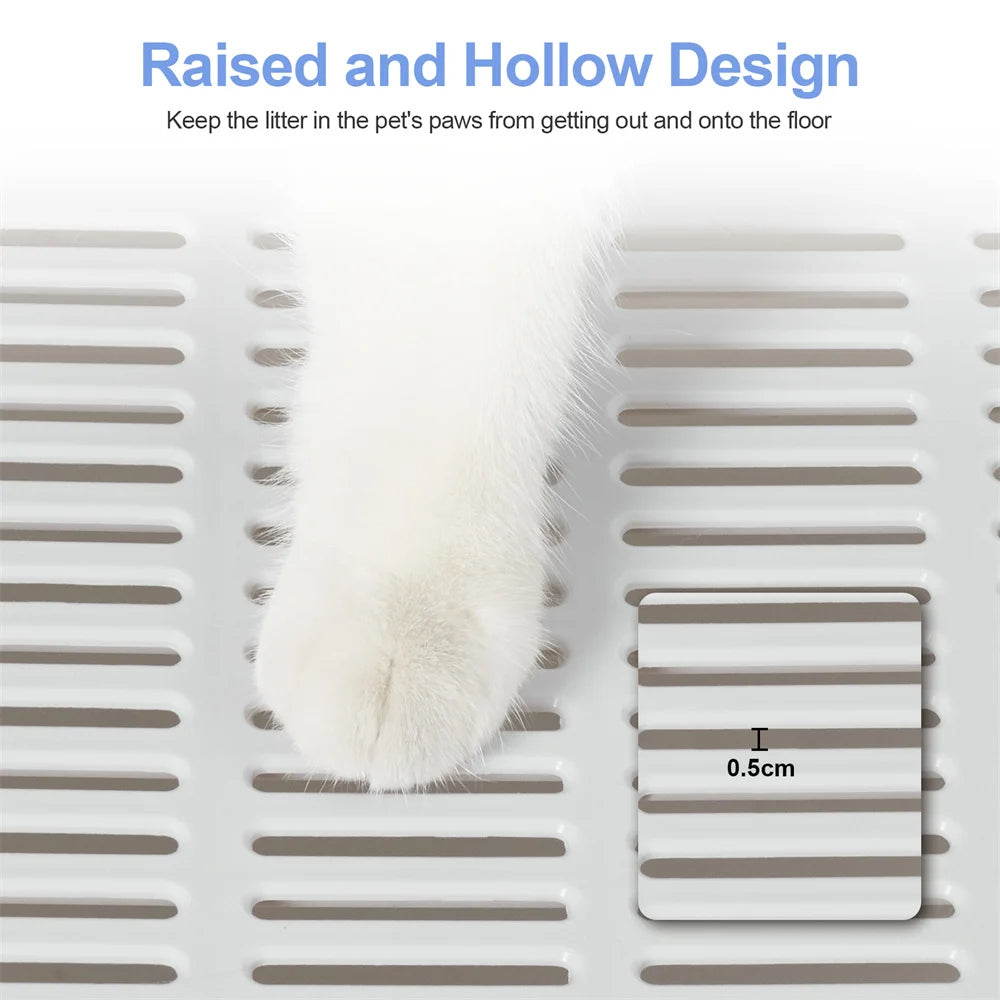 Hidden Cat Litter Box Odor Control Gray