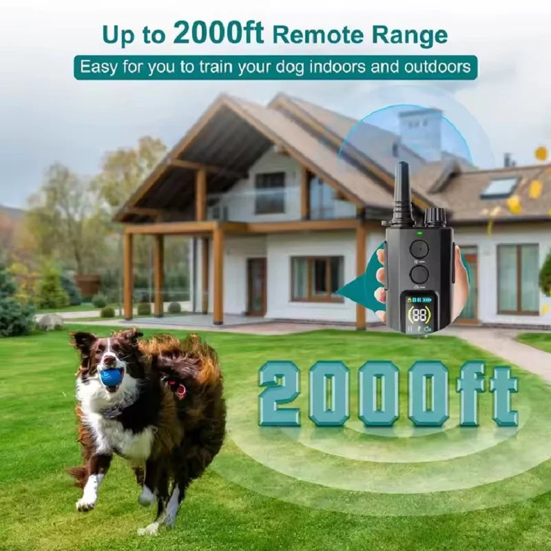 Waterproof Dog Training Collar Long Range System