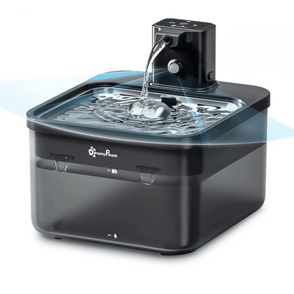 Pet Water Fountain Stainless Steel Automatic Sensor - Pupporia