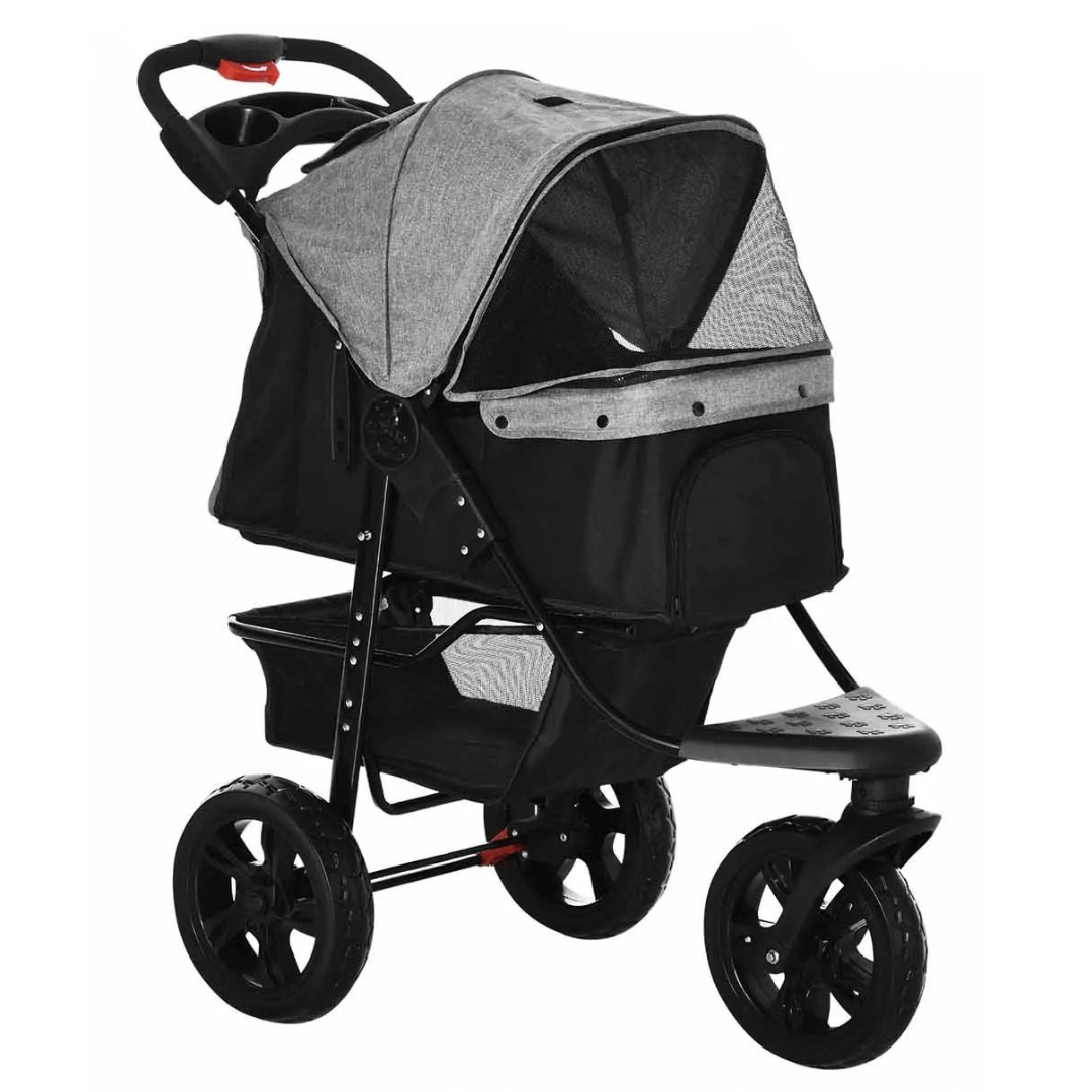 Pet Stroller Cargo Compartment For Walking - Pupporia