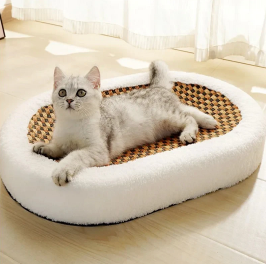 Deluxe Cat Bed Plush - Pupporia