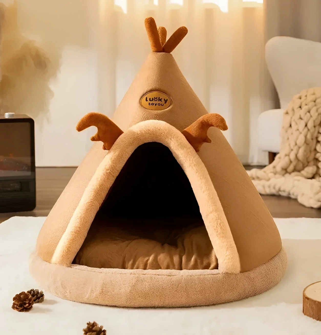 Deluxe Pet Hideaway Plush House
