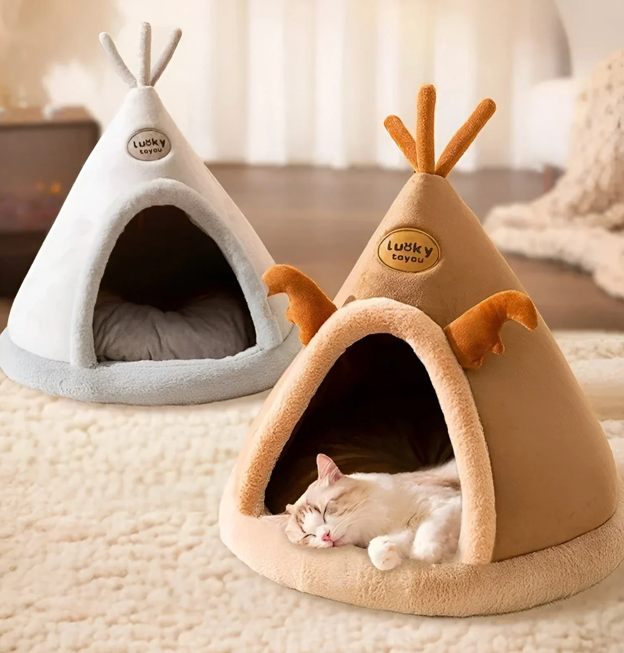 Deluxe Pet Hideaway Plush House